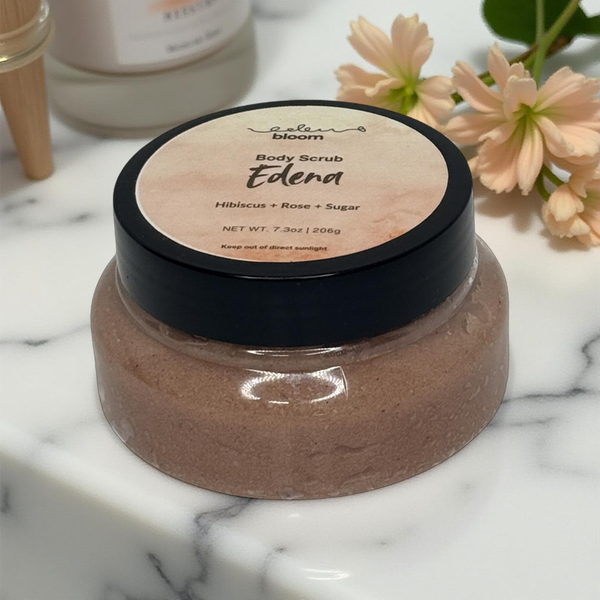 Edena - Hibiscus & Rose Emulsified Sugar Scrub